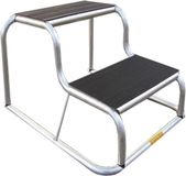 Milenco Aluminium Rubber Double - Zwart/Zilver
