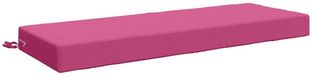 vidaXL - Zitkussen - SOEST - 100% Polyester - Roze - 120 x 40 x 10 cm