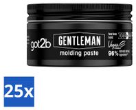 Schwarzkopf got2b 25 x Gentleman Stylingpasta - 100 ml - Voordeelverpakking