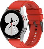 By Qubix - Rood Siliconen Smartwatch Bandje 20mm voor Garmin Vivomove