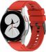 By Qubix - Rood Siliconen Smartwatch Bandje 20mm voor Garmin Vivomove