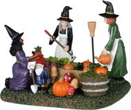 Lemax Spooky Town Witches' Community Garden Kunststof Halloween 10 cm 75 cm 15 cm