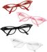 Bristol Novelty Womens/Ladies 50s Female Glasses (Pink)