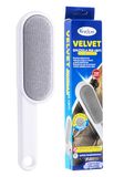 IPEA Fluwelen pluisverwijderaar voor kleding, banken, gestoffeerde meubels, dubbelzijdige multifunctionele borstel voor het verwijderen van haar, haar, dierenharen van stoffen, suède en fluweel