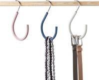 COMPACTOR Sjaalhanger 'Sticky' Metaal Grijs