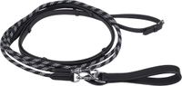 Duitse QHP Slofteugels Biothane Zwart - paard