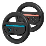 NONE Nintendo Switch Console-stuurwielaccessoireset voor 2 stuks Zwart