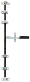 Buyers Products B2159C Cam Action deurslot kit, verzinkt corrosiebestendige kit, slang niet inbegrepen, grijs, 3