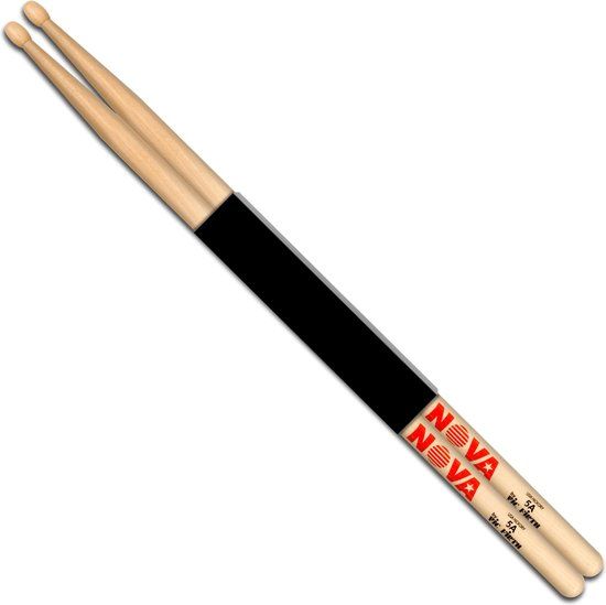Vic Firth Nova 5A Drumstokken Hickory Natural houten Tip