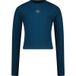 Vingino Fille G-basic-crop Rib Manches Longues Débardeur Petrol Blue Taille: 2