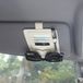 Sans marque Organisateur pour pare-soleil de voiture - porte-lunettes en cuir avec compartiments de rangement et housse de protection universelle - accessoires d'intérieur