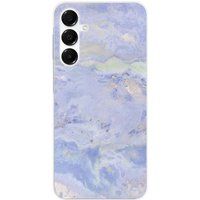 Samsung Galaxy A16 Marbre bleu bedrukt siliconen hoesje