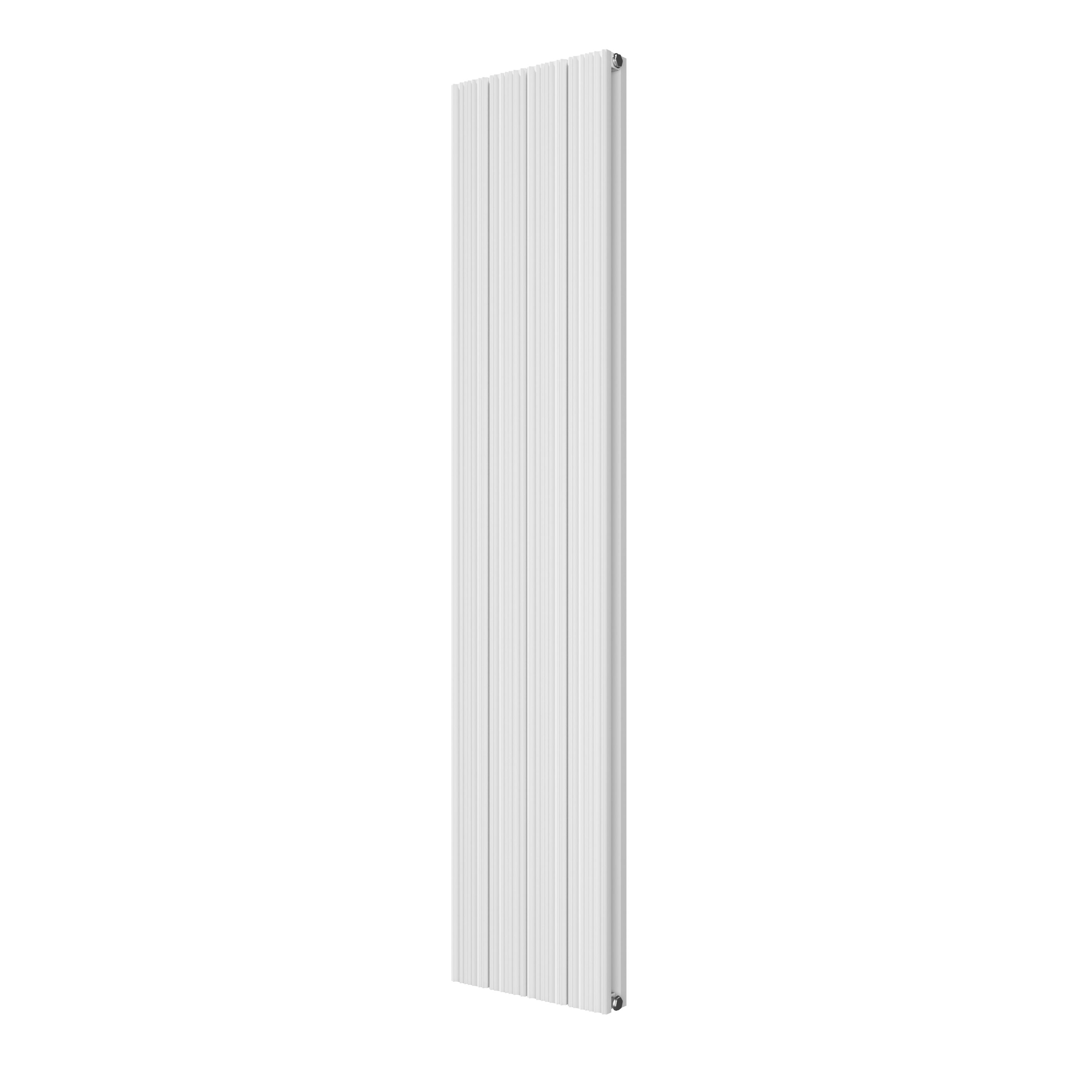 VIPERA Mares dubbele handdoekradiator 37,5 x 180 cm centrale verwarming mat wit zij- en middenaansluiting 1,247W