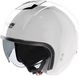 Nolan N20-2 Classico, casque ouvert, couleur: Blanc, taille: XXL