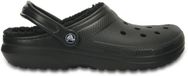 Crocs Classic Lined Clog Unisex Sandaal Zwart 45-46