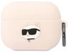Karl Lagerfeld Choupette Head 3D - Rose Étui - AirPods Pro