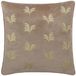 Paoletti Sierkussenhoes met Guilded Palms geborduurd - nerts - 45x45cm