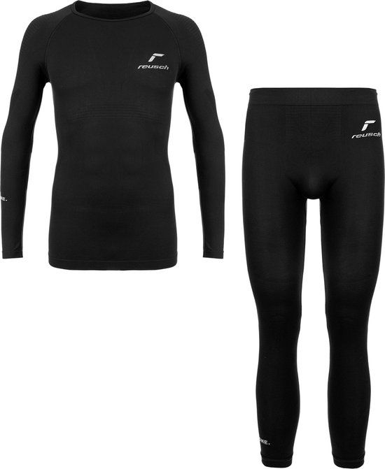 Reusch Thermoset Underwear Set Unisex - Black - Size S