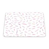 Bonamaison, Rechthoek Pop Art Digital bedrukte muismat, antislip onderkant, voor kantoor en thuis, grootte: 22x18 cm
