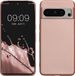 kwmobile telefoonhoesje geschikt voor Google Pixel 8 Pro - Back cover in metallic roségoud