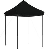 vidaXL Partytent 200 x 200 x 306 cm Zwart Oxford Stof