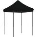 vidaXL Tente de réception 200 x 200 x 306 cm Tissu Oxford Noir