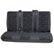 PETEX Stoelbekleding Universal Eco Class Profi 2 blauw bestaande uit 3-zits bank achter 1-delig