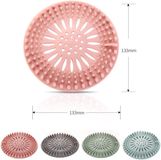 Merkloos / Sans marque 4 Pack Drain Hair Catcher - Siliconen Hair Stopper Bad Sink Filter - Douche Afvoerdeksel Filter Haarval - Haarvanger Plug Gat Gat Zeef Protector voor Badkamer en Keuken