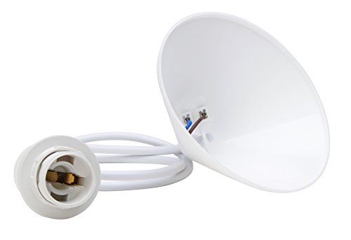 Kopp Snoerslinger voor lampenkappen - E14 - Wit