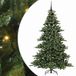 vidaXL Sapin de Noël artificiel articulé Vert 180 cm PVC et Acier