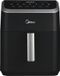 Midea MAD55000ADK Heißluftfritteuse 5,2 L Schwarz/Grau