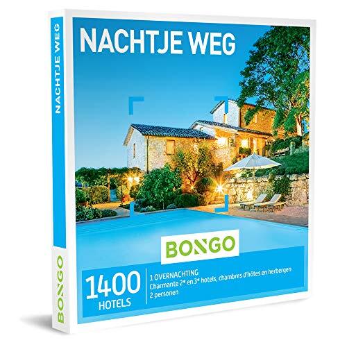 BONGO Bon - Nachtje Weg | Cadeaubonnen Cadeaukaart cadeau voor man of vrouw | 1400 gezellige hotels