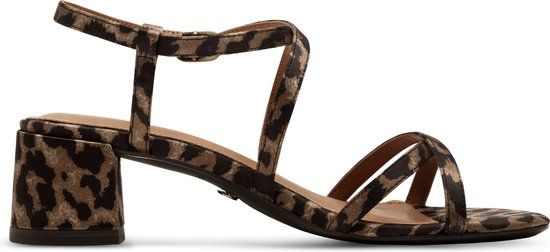 Tamaris dames sandaal - Beige multi - Maat 37