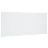 VidaXL Hoofdbord Wit Hout 200x1,5x80 cm