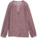 Tom Tailor - Chemisier - Taille 44 - Femme - Rouge - Viscose
