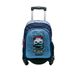 Minecraft Hostile Behaviour Schoolrugzak met twee aanpasbare vakken + trolley, zwart, met zijdelingse bescherming en stopper aan de voorkant, 44 x 30 x 20 cm, Meerkleurig, M, Casual