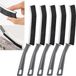 Brosse de nettoyage de fentes - Lot de 5 avec long manche pour cuisine maison poils durs fente