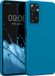 kwmobile telefoonhoesje geschikt voor Xiaomi Redmi Note 11 Pro / Redmi Note 12 Pro 4G - Hoesje met siliconen coating - Smartphone case in Caribisch blauw