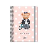 DOHE Bears Afsprakenboek (dagelijks) 336 pagina's Roze