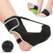 Merkloos Icecat Attelle de nuit pour fasciite plantaire avec balle de massage