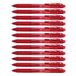 Pentel BLN105 Gel Ink Rollerball pennen met Click Top 0,25 mm lijn en 0,5 mm bal diameter 12 mm rood