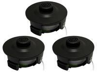 Makita 3 bobines de fil pour tondeuses DUR 181 Z, RF 193, 141, 196146-9, 195858-9