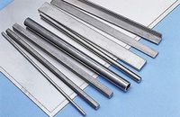 RS PRO Roestvrij stalen staaf, Ø 10 mm, lengte 1 m, verpakking van 5 stuks