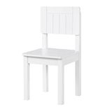 Roba Kinderstoel, stoel met rugleuning voor kinderen, wit gelakt, HxBxD: 59x29x29 cm, zithoogte 31 cm
