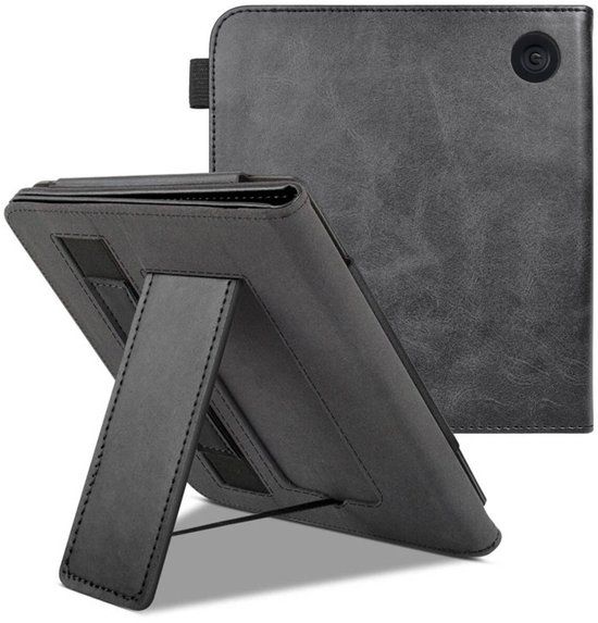 imoshion Ploonk B.V. Ereader Hoes - Geschikt voor Kobo Libra Colour - Zwart