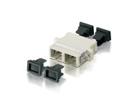 Adaptateur/coupleur fibre optique Equip SC, OM1/OM2 - 156145
