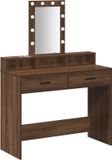 vidaXL Kaptafel Bruin Bewerkt Hout 100 x 41 x 140 cm