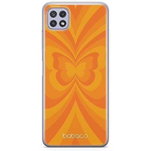 Babaco ERT GROUP mobiel telefoonhoesje voor Samsung A22 5G origineel en officieel erkend Babaco patroon Butterflies 001 optimaal aangepast aan de vorm van de mobiele telefoon, hoesje is gemaakt van TPU