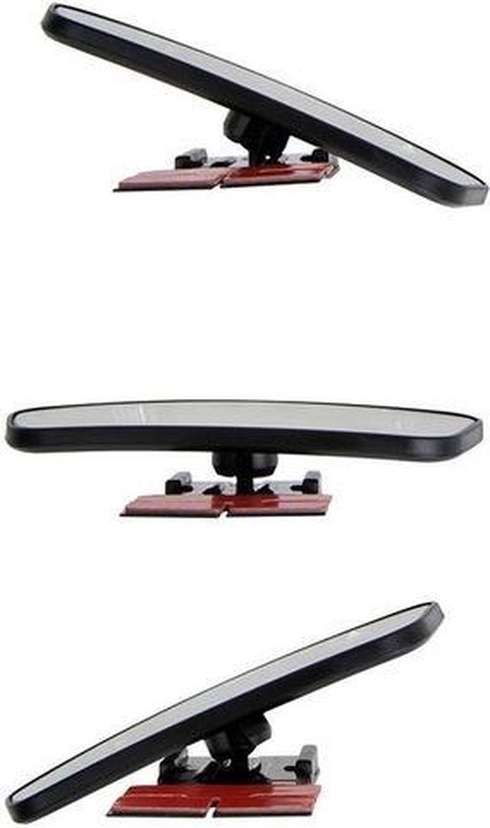 ProPlus Auto/motor dodehoekspiegels set 2 stuks 9 cm - Zwart