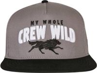 Cayler & Sons Crew Wild Snapback Pet - Grijs/Zwart